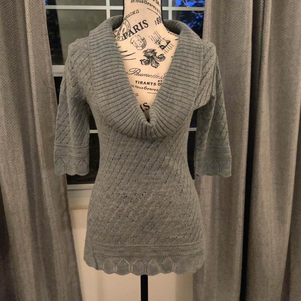 Cowl-Neck Sweater, Lightweight